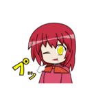 魚っ娘（さかなっこ）～深海魚編～（個別スタンプ：6）