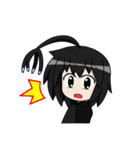 魚っ娘（さかなっこ）～深海魚編～（個別スタンプ：14）