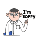 Lovely guy  science version.（個別スタンプ：34）