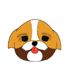 シーズー犬「セナ」かわいいぐうたら生活（個別スタンプ：1）