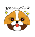 シーズー犬「セナ」かわいいぐうたら生活（個別スタンプ：15）