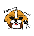 シーズー犬「セナ」かわいいぐうたら生活（個別スタンプ：22）