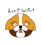 シーズー犬「セナ」かわいいぐうたら生活（個別スタンプ：33）