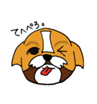 シーズー犬「セナ」かわいいぐうたら生活（個別スタンプ：36）