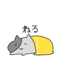 ミニウサさんとミニネコさん（個別スタンプ：5）