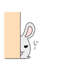 ミニウサさんとミニネコさん（個別スタンプ：13）