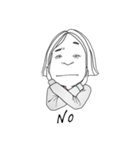 OCD girl（個別スタンプ：6）