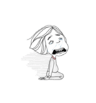 OCD girl（個別スタンプ：13）