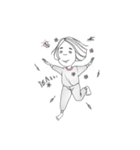 OCD girl（個別スタンプ：14）