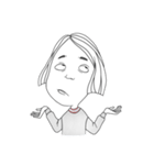 OCD girl（個別スタンプ：16）