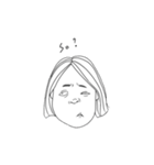 OCD girl（個別スタンプ：17）