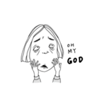 OCD girl（個別スタンプ：21）