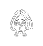 OCD girl（個別スタンプ：22）