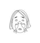 OCD girl（個別スタンプ：23）
