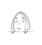 OCD girl（個別スタンプ：31）