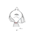 OCD girl（個別スタンプ：34）
