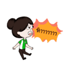 Agri girl（個別スタンプ：34）