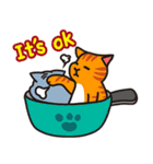 cats pot（個別スタンプ：34）