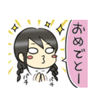 ちょこんとガールズ（個別スタンプ：3）