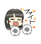 ちょこんとガールズ（個別スタンプ：16）