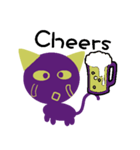 Purple Purple（個別スタンプ：3）