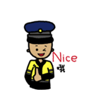 Nurse Police Firefighting（個別スタンプ：9）