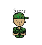 Nurse Police Firefighting（個別スタンプ：17）