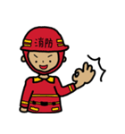 Nurse Police Firefighting（個別スタンプ：19）
