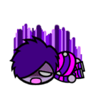 Purple Joker robot 3（個別スタンプ：25）