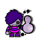 Purple Joker robot 3（個別スタンプ：28）