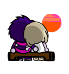 Purple Joker robot 3（個別スタンプ：33）