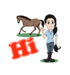 horse club（個別スタンプ：1）