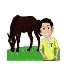 horse club（個別スタンプ：8）