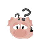 Just a Lazy PIG（個別スタンプ：1）