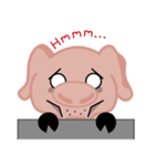 Just a Lazy PIG（個別スタンプ：21）