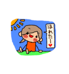 オレンジちゃん ふきだしversion7（個別スタンプ：2）