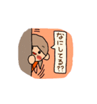 オレンジちゃん ふきだしversion7（個別スタンプ：16）