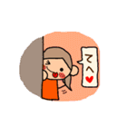 オレンジちゃん ふきだしversion7（個別スタンプ：19）