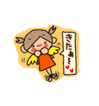 オレンジちゃん ふきだしversion7（個別スタンプ：20）