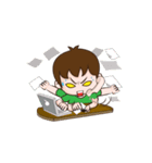 programmer life（個別スタンプ：9）