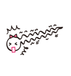 幸せを呼ぶ白ヘビちゃん（個別スタンプ：32）