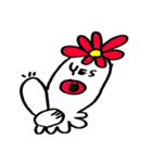 タコ花とことわざと四字熟語と、時々山口。（個別スタンプ：17）