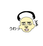 吹き出しとハゲ男くん（個別スタンプ：13）