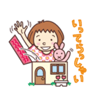 前髪ぱつ子（個別スタンプ：37）