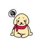 ゴールデンレトリバーぴんきぃのスタンプ（個別スタンプ：7）