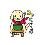 ゴールデンレトリバーぴんきぃのスタンプ（個別スタンプ：17）