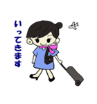 the daily life of Flight Attendants（個別スタンプ：7）