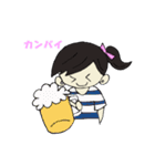 the daily life of Flight Attendants（個別スタンプ：19）