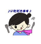 the daily life of Flight Attendants（個別スタンプ：35）