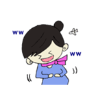 the daily life of Flight Attendants（個別スタンプ：38）
